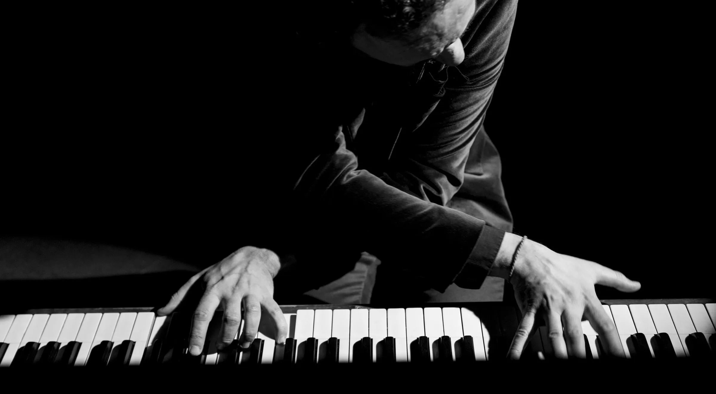 Hands on the keyboard